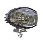 OLEDONR Super bright Car Accessories 12V 24V Flood Spot Beam 80w 9" Led Working Light Round 9 inch Led Driving Light