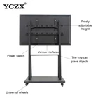 43 inch indoor touch screen wall mounted advertising display lcd led video player
