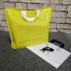 Clothing Carry Custom Printed biodegradable Plastic Customer Logo Retail tote plastic Shopping Bag