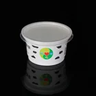260ml PP material plastic take away disposable hot soup cup with lid