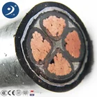 0.6 / 1kV Four Core XLPE Insulation Copper / Aluminum Conductor Power Cable