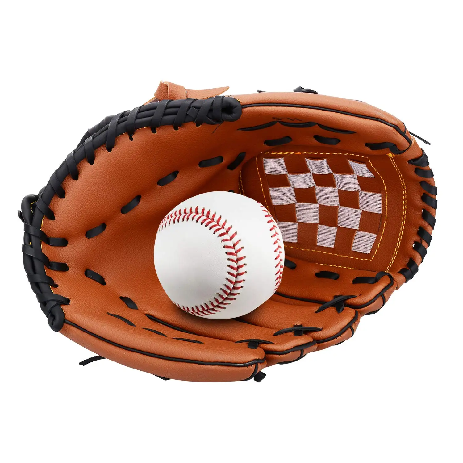 high-quality pu leather baseball glove softball gl