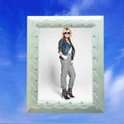 High - quality and delicate silver sterling photo frame can be customized as client