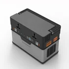 372w Portable Solar Generator Energy Storage Mobile Power Supply 100 220V Over Charge Over Discharge Protection