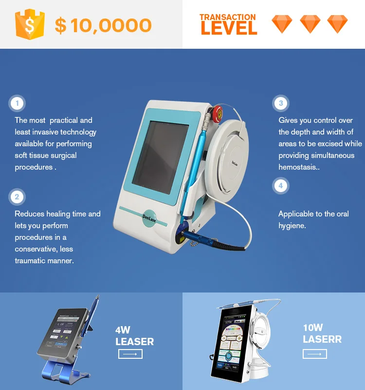 top sale 7w denspay dental diode laser with ce