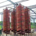 20tph Mineral Ore Spiral Chute Concentrator Chrome Processing Plant