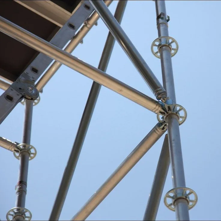 European Standard Ringlock Scaffolding System For Construction And