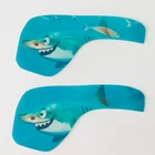 Lenticular fabric printing 3d tpu plastic lenticular patch textiles for T-shirt