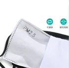 Disposable face filter for children polyester mouth-muffle with valve activated carbon filter with Test report