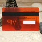 Custom printed pvc plastic blank business card printing ID cards credit cards with chip magnetic stripe