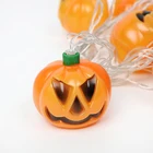 Holiday Decoration Pumpkin lantern Outdoor Christmas Led String Fairy Lights