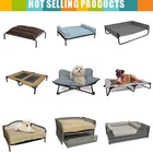 Large size elevated Pet Bed Padded cushion pet cot Luxury dog bed Portable durable Cat bed Dog Seat Travel Waterproof