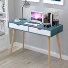 New Design panel furniture Floor-standing writing laptop computer desk table