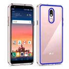 New design TPU Acrylic Hybrid Transparent Colorful Cellphone Case for LG Stylo 5 Clear Unisex Phone Case Cover