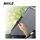 MOLE Foldable Automatic Retractable car sun visor Sunshade Automobile sun visor for car