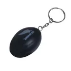 Rugby Ball PU Football Stress Reliever Keychain Foam Mini Rugby Stress Ball