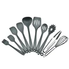 Silicone Kitchen Utensil Set 10pcs Silicone tools In Kitchen