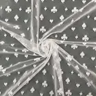 2020 new soft breathable jacquard bride French elastic mesh fabric for clothing dress