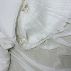 Silk White Whitewhite Plain Style Sheer 100% Silk Material White Silk Gauze Fabric Eco Print Project