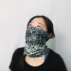 Scarf Neck Gaiter 100% Polyester Custom Neck Gaiter Windproof Face Cover Tube Scarf For Cycling