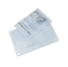 Wholesale Bookmark Portable Small PVC Magnifying Glass Sheet Business Cards With Custom Logo As Great promotion gift