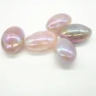 Spiritual Spiritual Reiki Healing Plam Stones Angel Aura Pink Rose Quartz Crystal Palm Stone