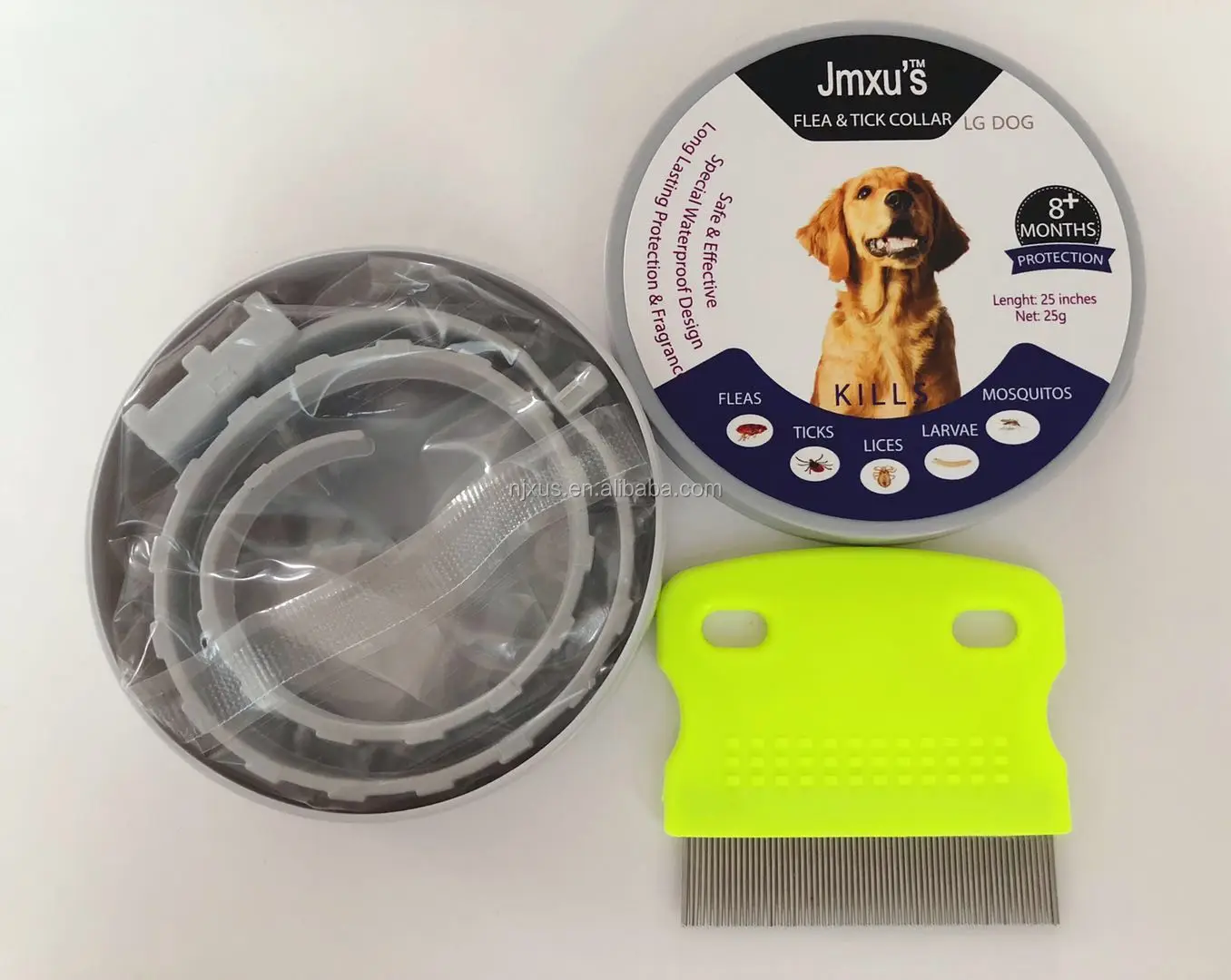 flea collar,sailorcollar slow release dog flea collar dog flea treatment kit one size