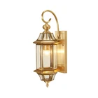 Outdoor Waterproof Wall Light Led Antique Wall Mounted Decorative Led Outdoor IP54 Garden Wall Lamp