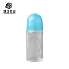 China new type perfume or deodorant glass roll on bottles 50ml