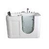 Bestway acrylic cheap price handi bathtub walk in hydrotherapy massage bath tub H-5618