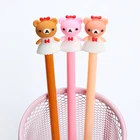 Cheap Creative Cartoon Cute Stationery Donut 0.5 mm Refill Ink Gel Pen