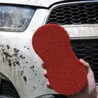 OEM car washing sponge high resilience scrub silicone foam new style material car sponge