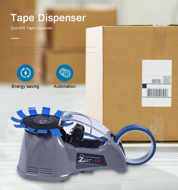 and family use 220v power automatic portable tape dispenser