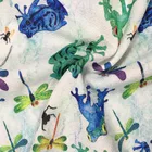 No MOQ Digital print liverpool bullet knit printing polyester fabric for dog bed textile