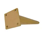 Wood Table Legs Right Angle Fixing Plate Surface Sandblasted Wood Grain Treatment Table Legs
