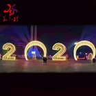 2020 digital character 2D LED motif lights