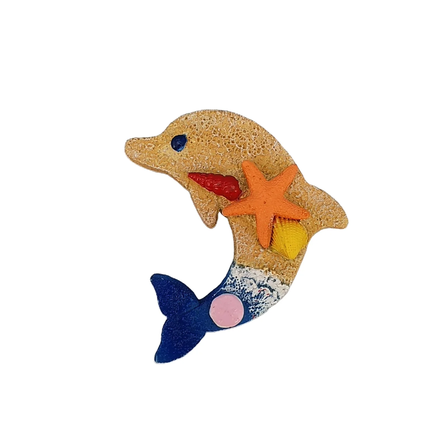 resin fish shaped fridge magnet for home  - buy