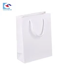 SENCAI 20 years factory custom logo eco-frindly shopping nature paper bag with rope handle