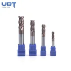 UBT High Precision Solid Carbide 4 Flute Square Milling Tool, End Mills For Metalworking