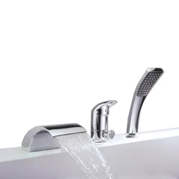 Faucet Spouts For Bathtub 3 Hole Waterfall Faucet For Baths Buy