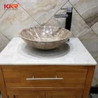 Onyx Wash Basin KKR Natural Stone Marble Granite Onyx Wash Sink Basin with Single Bowl for Kitchen and Bathroom