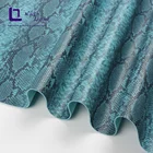 Оптовая продажа Новый стиль recycled1mm тиснением Змеиный узор Стеганые искусственная кожа