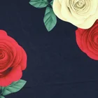 China supplier polyester spandex dty brushed knit DTY digital print jersey fabric