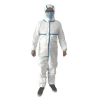 PE staff apron Disposable safety aprons protective clothing coverall