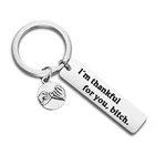 New Arrival Low Price Customized Available Premium Full Silicone custom best friend keychain Manufacturer in China