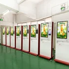32 Inch Temperature Kiosk Dual Digital Signage Hand Sanitizer Advertising Player