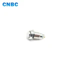 8mm mini illuminated momentary led metal push button switch with 4pins