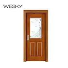Operating White White Door Operating Bath Iron Swing Open Style White Color Hot Sale For Wood Room Door