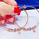 luxury ladies jewelry popular hot sale style new design 18K gold baking paint pandora bracelet