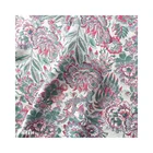 Organza Fabric Custom New Design Printing Luxury Printed 100% Silk Fabric